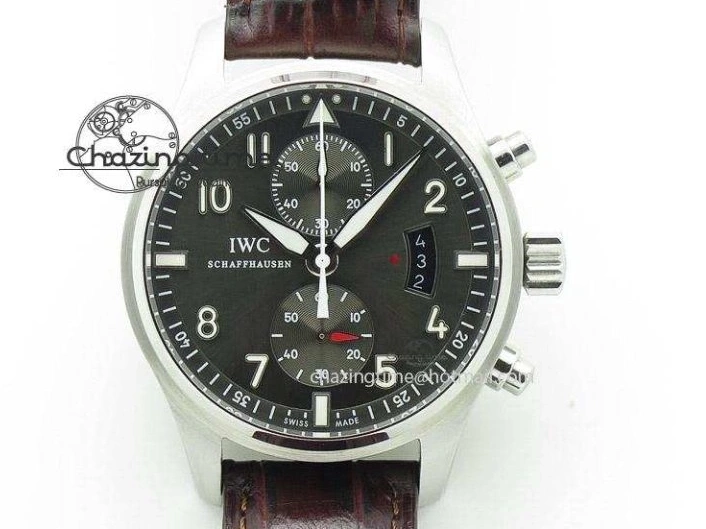 MIROTIME 0719 SoftTouch Mark XVIII Le Petit Prince IW327001 SS MKS 1:1 Best Edition Black Dial On Leather Strap MIYOTA9015 V 7216